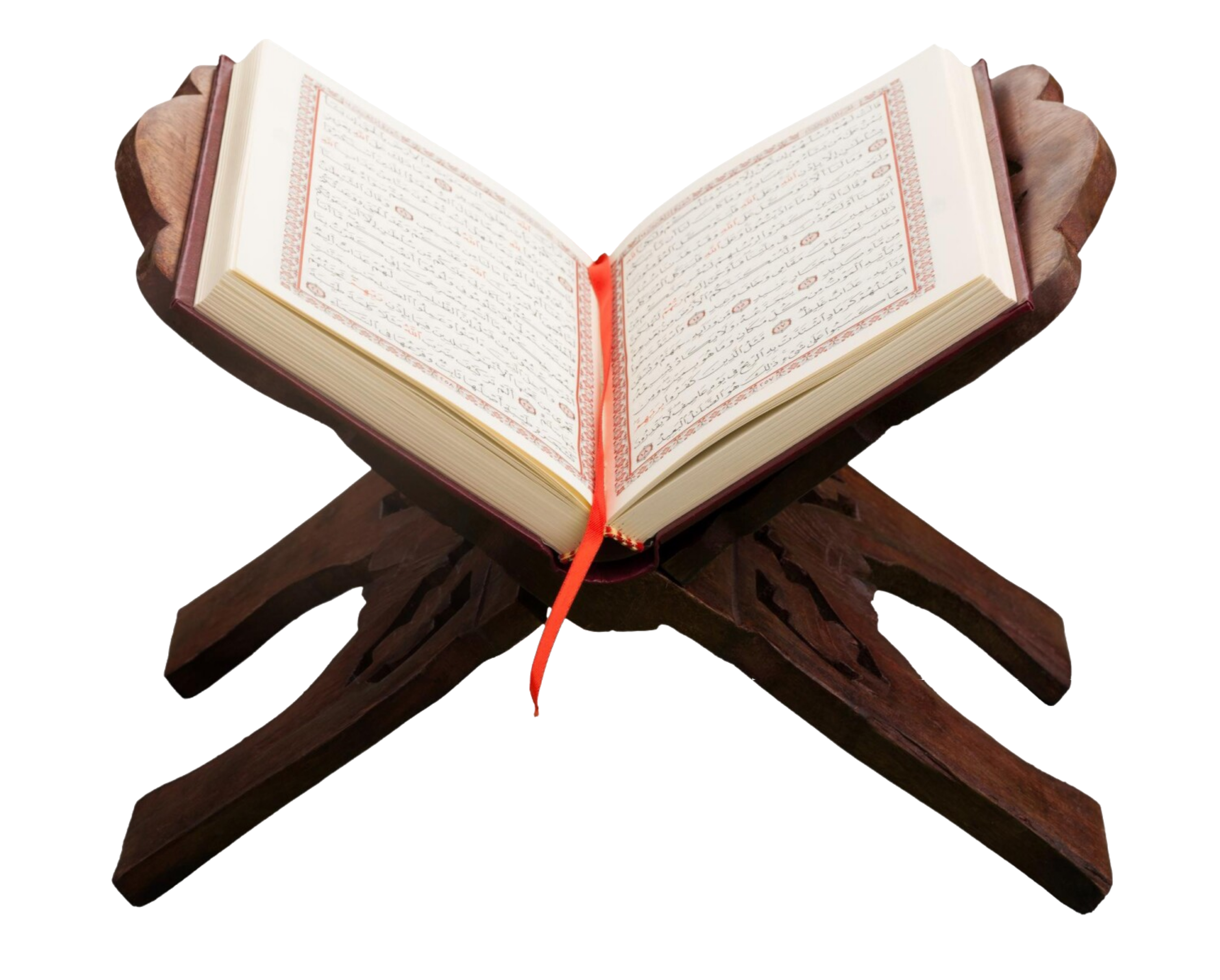Opened the Quran, Islam book.